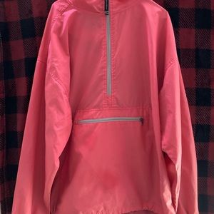 Pink wind breaker
